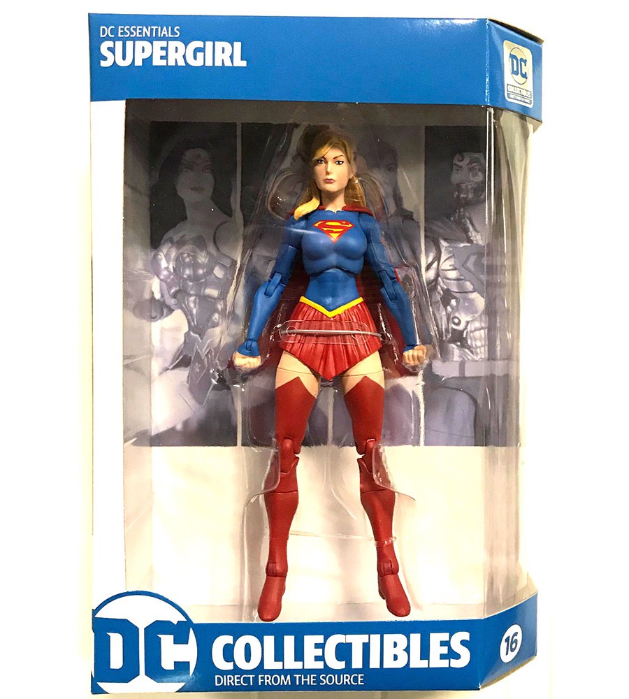 DC Essentials Supergirl Action Figure Visiontoys