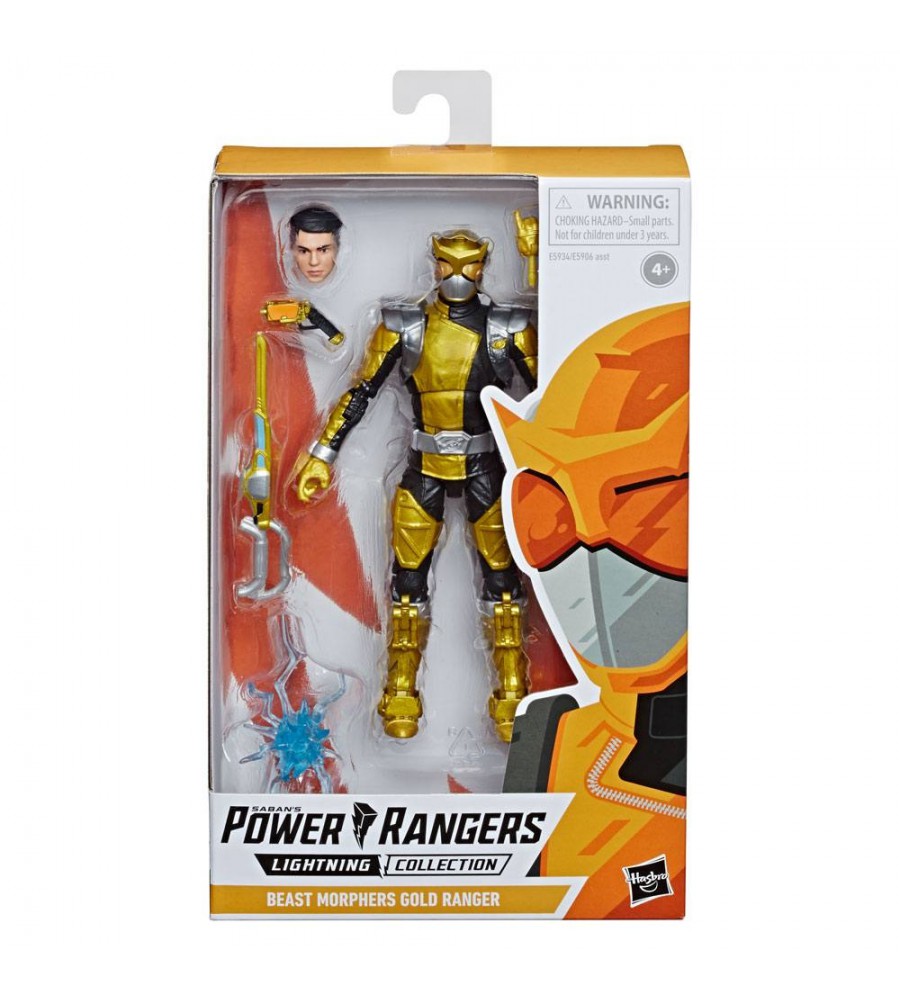 Power Rangers Lightning Collection Beast Morphers Gold Ranger Visiontoys