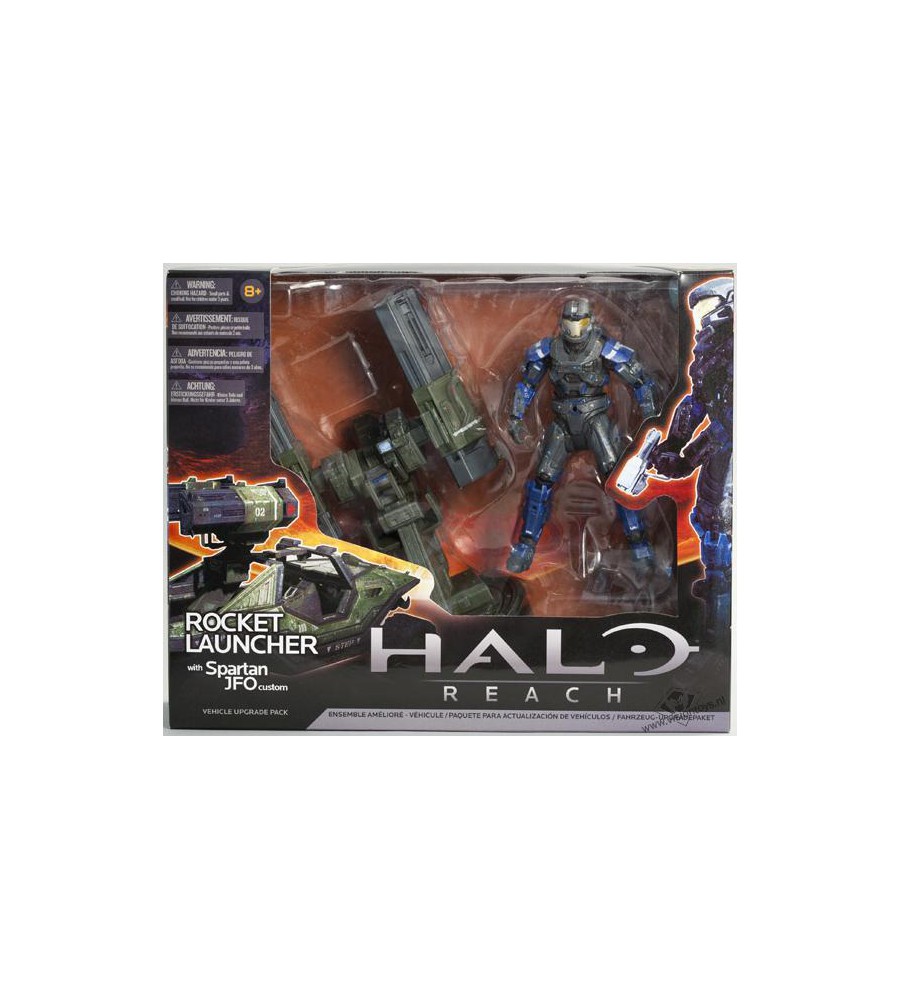 Halo Reach Rocket Launcher With Spartan JFO custom Vehicle Upgrade Pack 