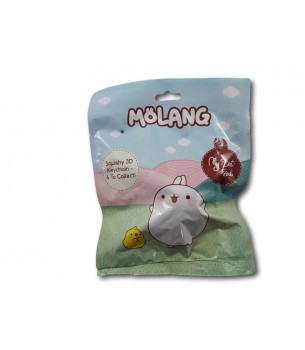 Molang: squishy Keychain...