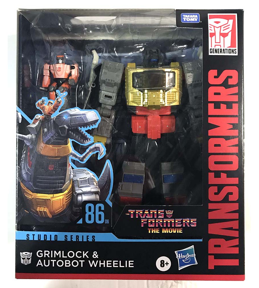 Transformers Generations Studio Series 1986 Movie Grimlock & Wheelie Visiontoys