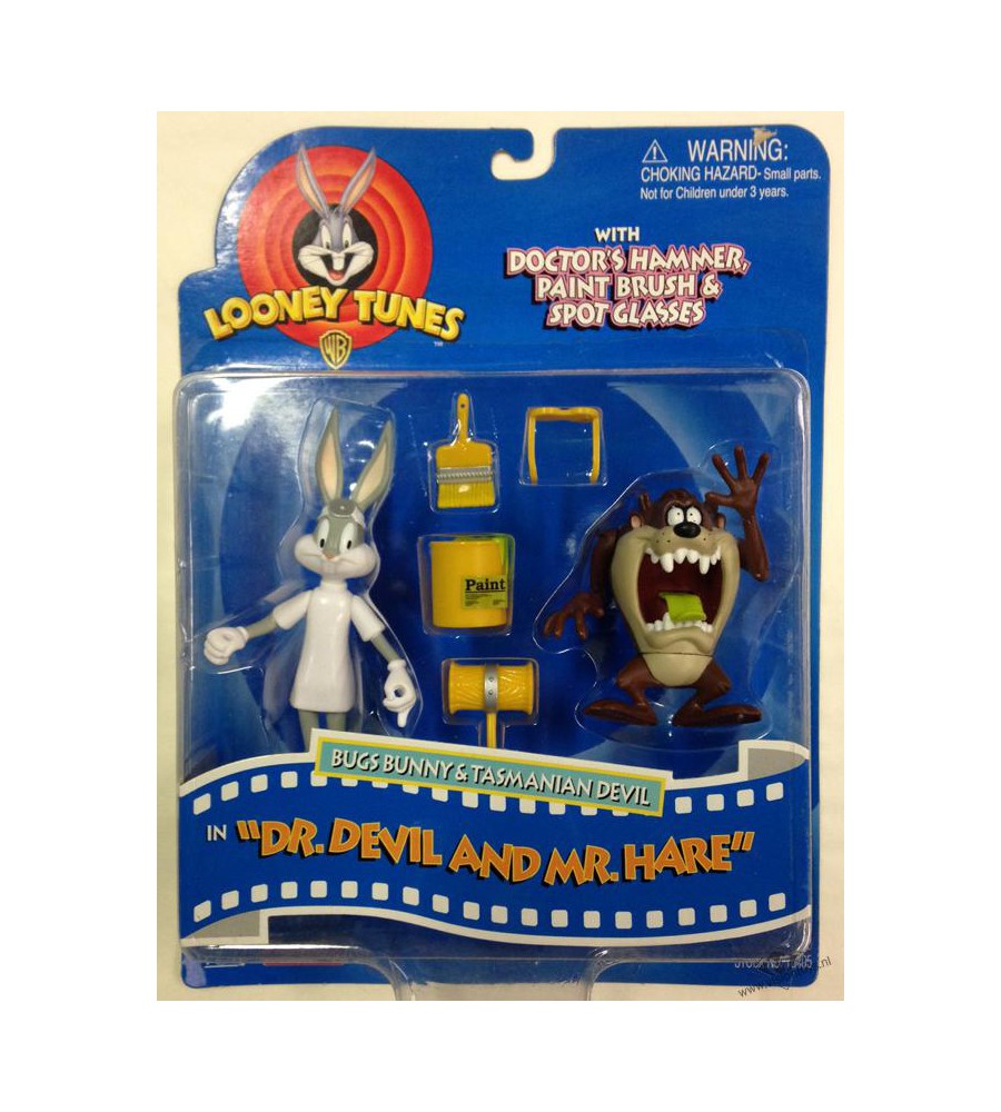 Looney Tunes: Bugs Bunny & Tasmanian Devil Action Figure 2-Pack