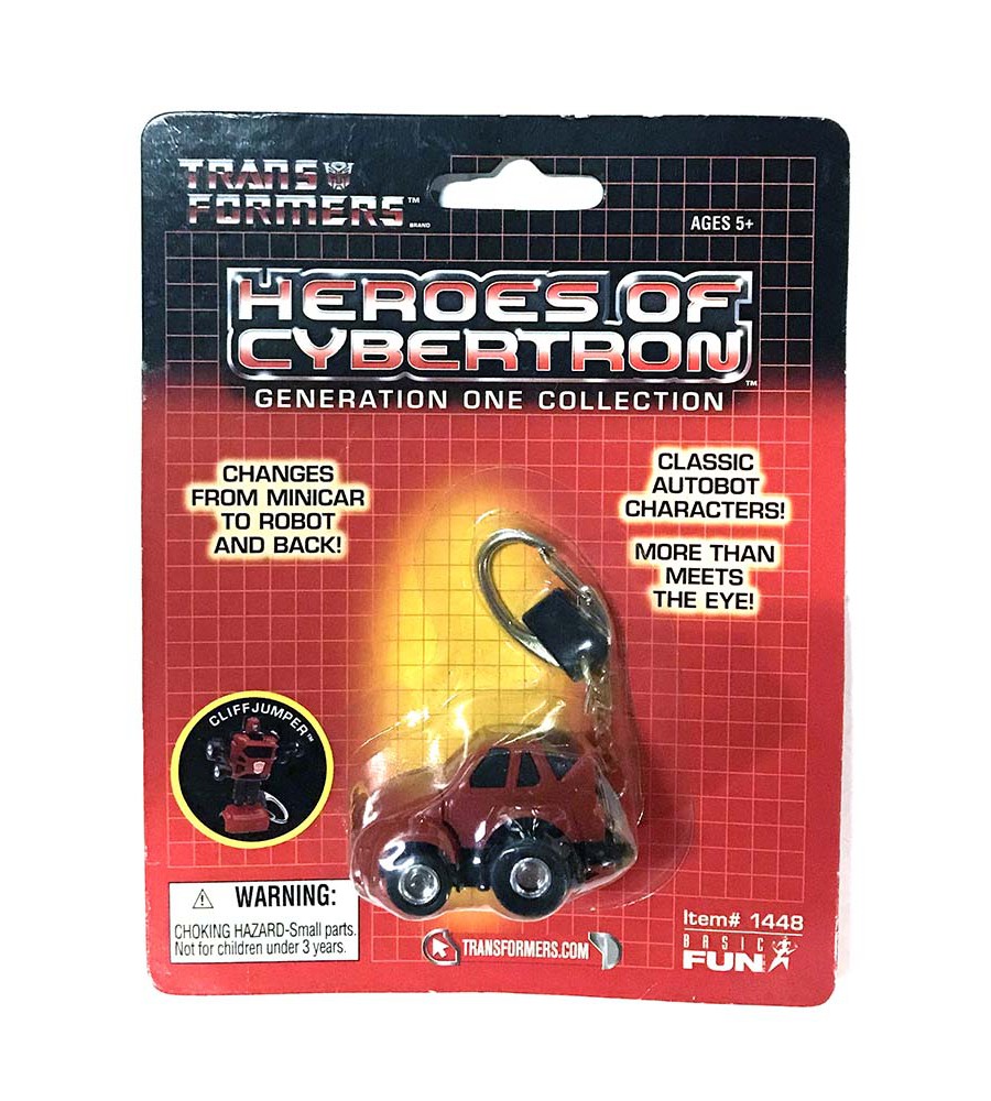Transformers G1 Cliffjumper Keychain Visiontoys