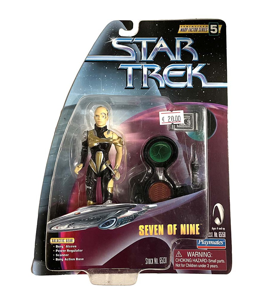 Star Trek Original 90's Seven of Nine action figure Visiontoys