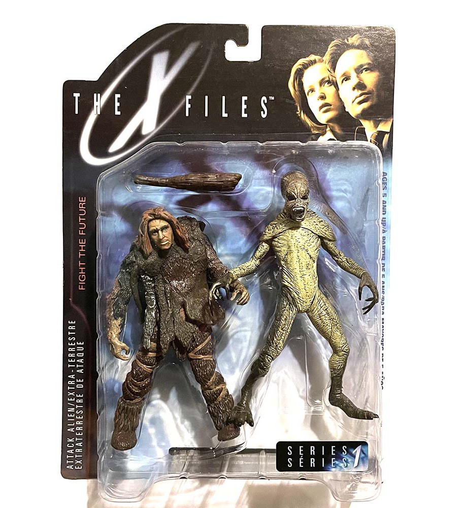 XFiles Caveman & Attack Alien Visiontoys