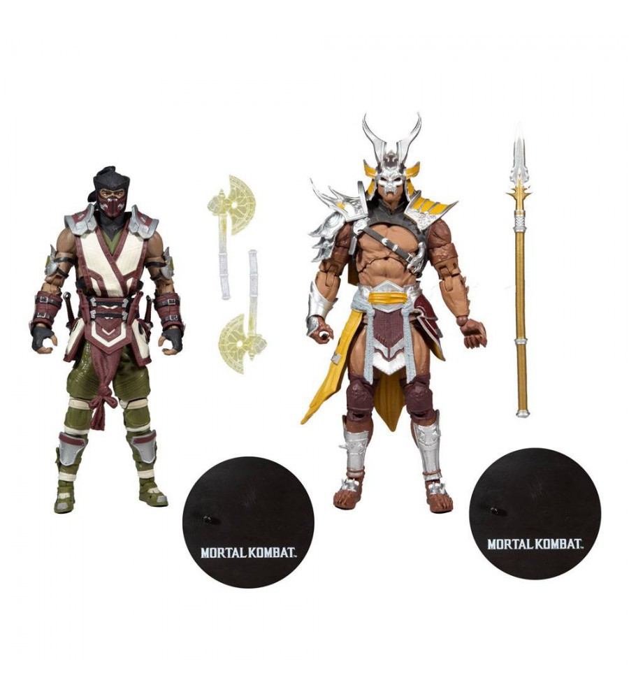 Mortal Kombat SubZero vs. Shao Kahn 7 inch Action Figure 2pack