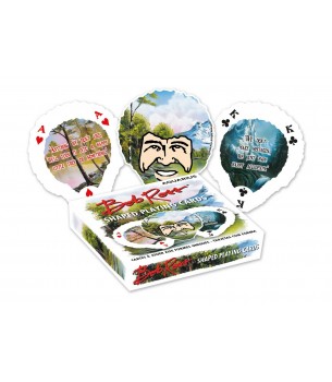 Bob Ross: Shaped Playing Cards