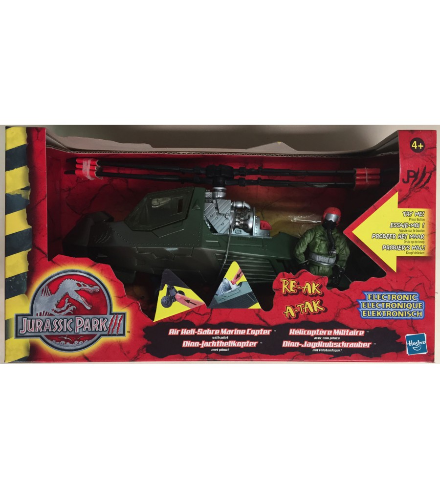 Jurassic Park III Dino Hunt Helicopter Visiontoys