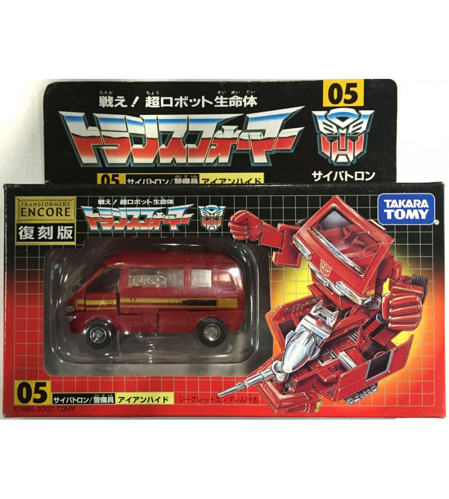 Transformers G1 Ironhide Reissue Encore Edition Visiontoys