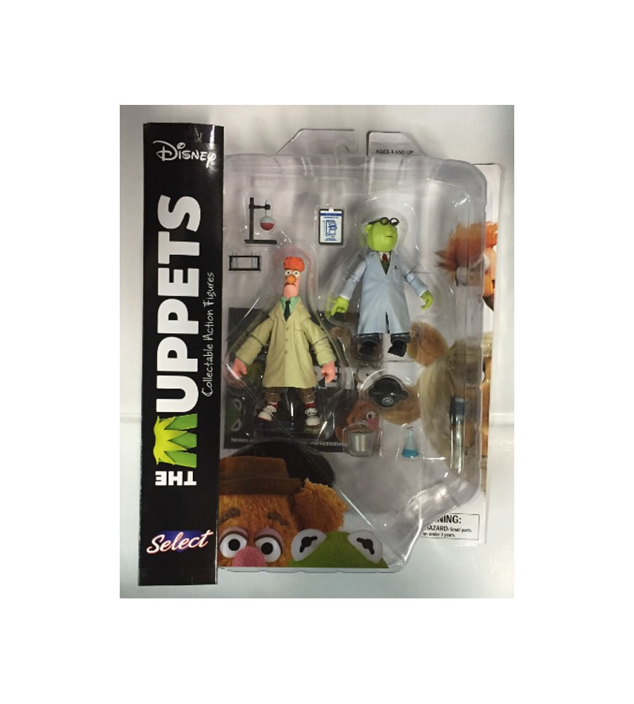 Muppets Select Bunsen Honeydew & Beaker Action Figures Visiontoys