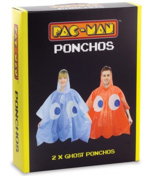 Pac-Man Ponchos 2-pack