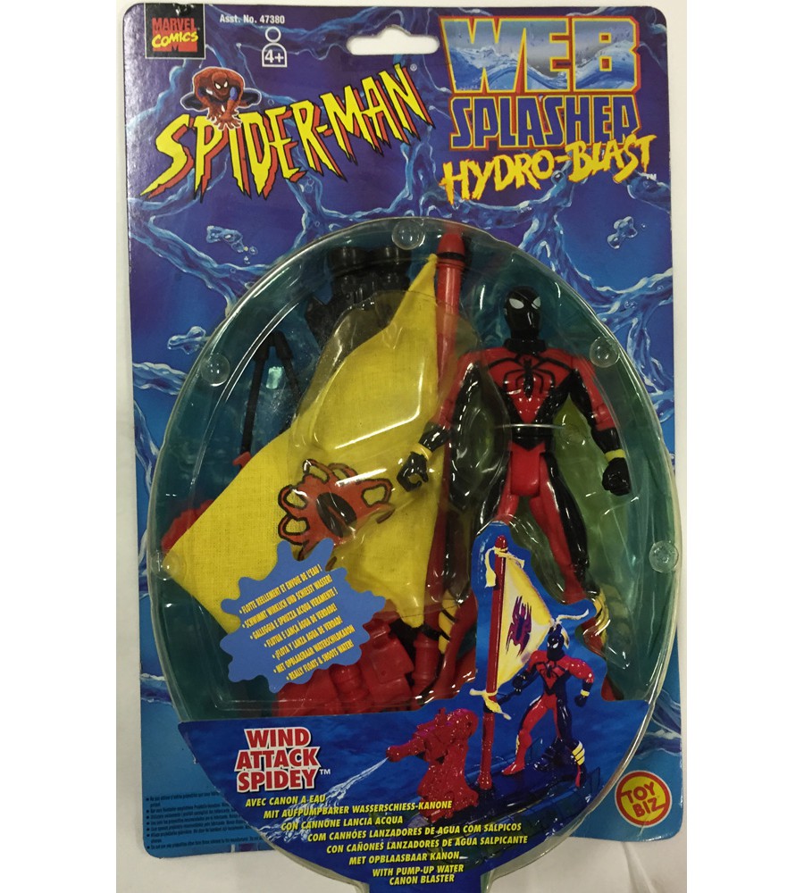 SpiderMan  Splashers Wind Attack Spiderman Visiontoys